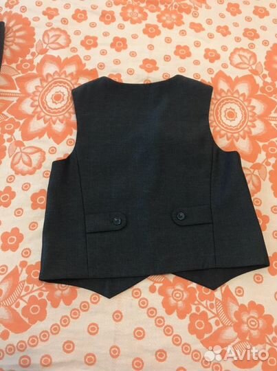Жилет на полного мальчика, 140