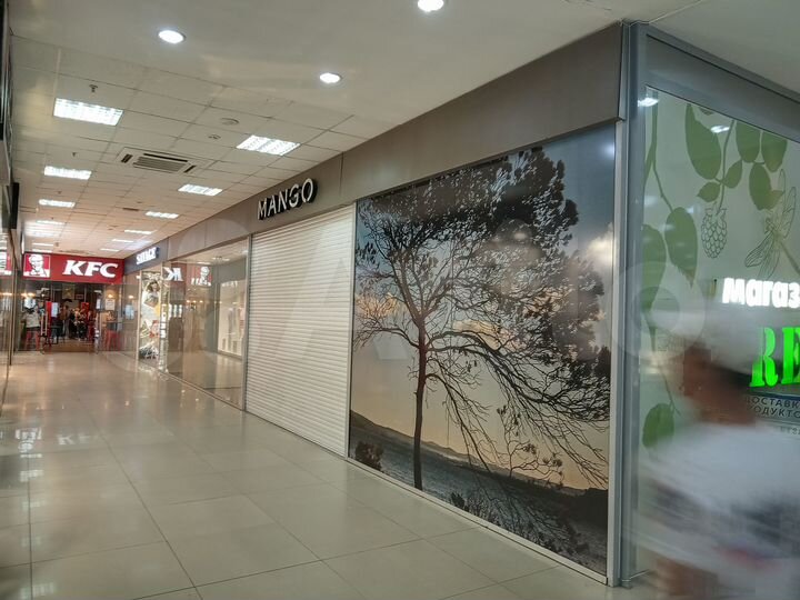 Торговое помещение 1 этаж трц Мега (mango) 216,7кв
