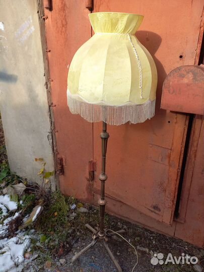 Торшер напольный СССР, с абажуром