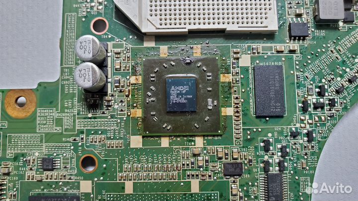 Материнская плата LX8 неисправная