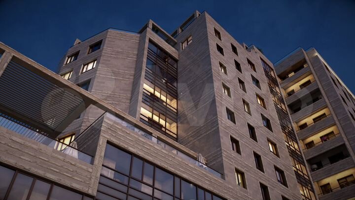 2-к. апартаменты, 89,3 м², 8/14 эт.