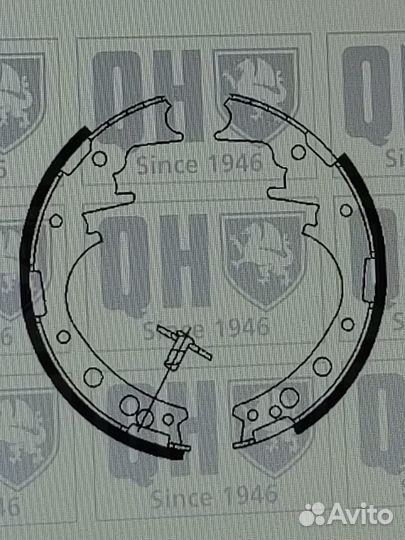 Колодки зад Toyota Hilux.Новые(Англия)