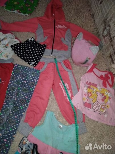 Вещи пакетом на девочку 1 год