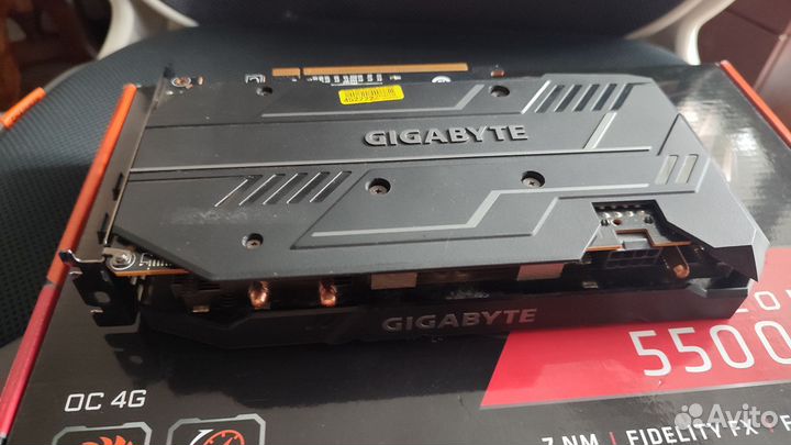 Видеокарта Gigabyte RX 5500 XT 4Gb (с дефектом)