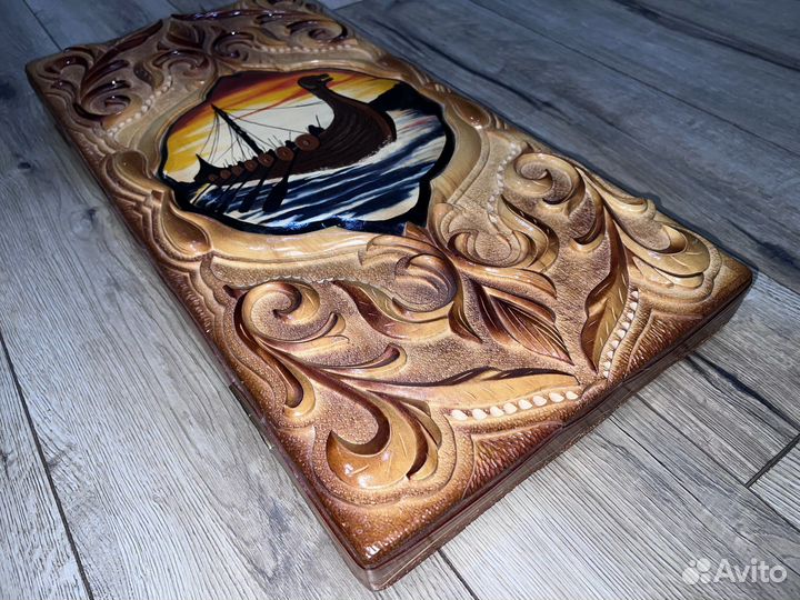 Нарды резные ручной работы