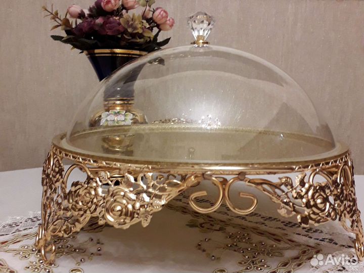 Тортница с крышкой Блюдо Посуда