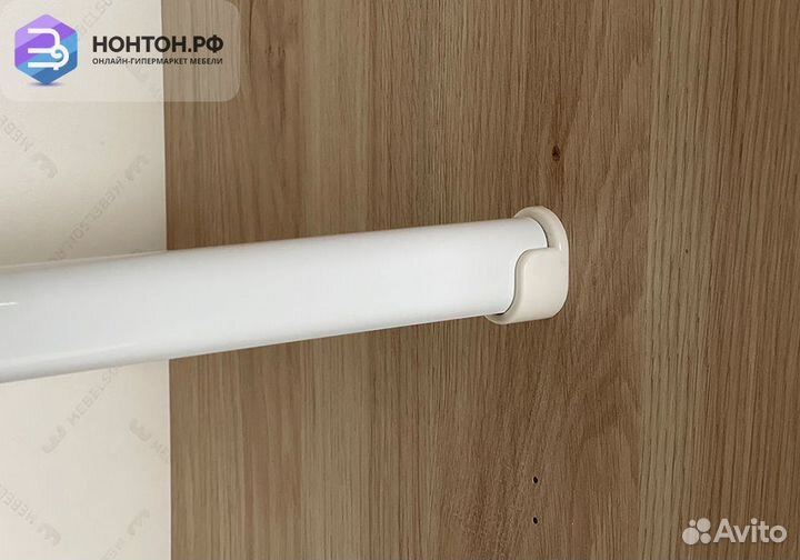 Шкаф 2-х дверный Зоо 55.01 дуб мария / белый