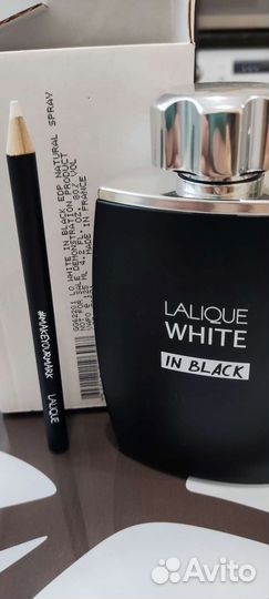 Отливант/Мужская т/в Lalique White in black