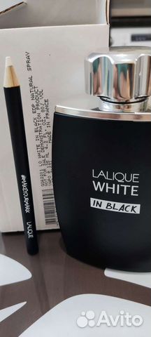 Отливант/Мужская т/в Lalique White in black
