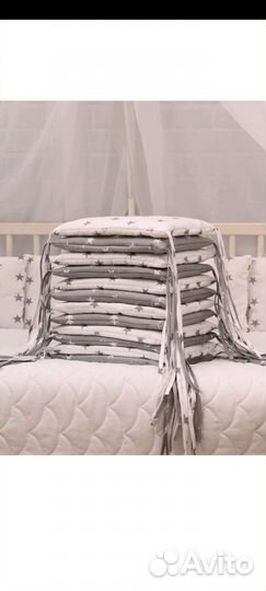 Комплект защитных бортиков 12 шт