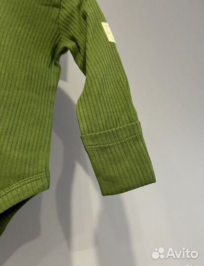 Боди с длинным рукавом новый 62 размер
