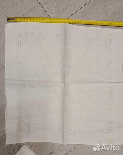 Льняные скатерть,салфетки, платки, косынки СССР