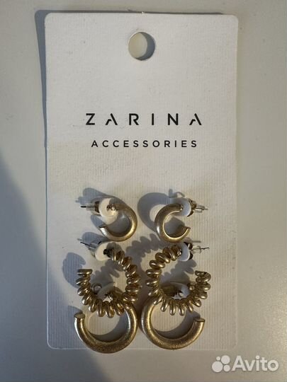 Серьги женские в наборе Zarina