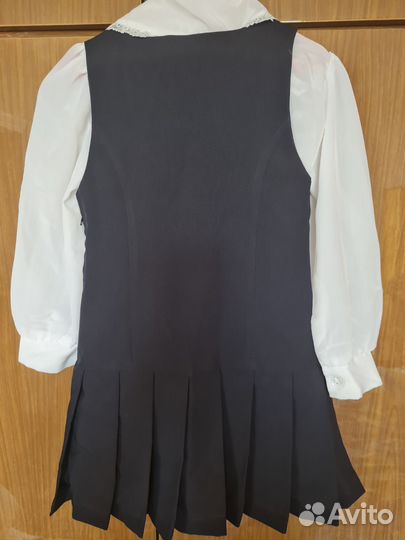 Школьный сарафан платье