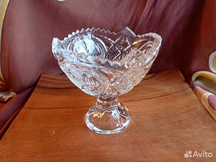 Креманка хрустальная. СССР