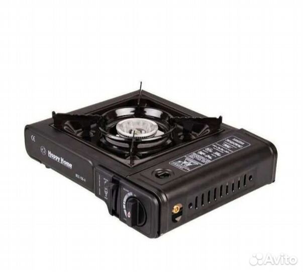 Плитка газовая туристическая с переходником