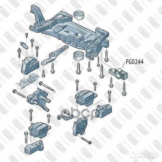 Сайлентблок FG0244 fixar