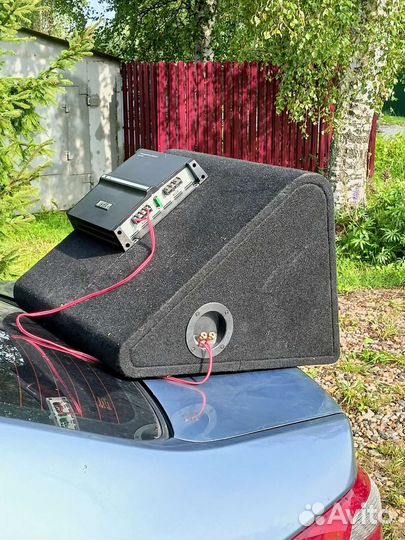 Сабвуфер автомобильный Mystery MBV-301 активный*