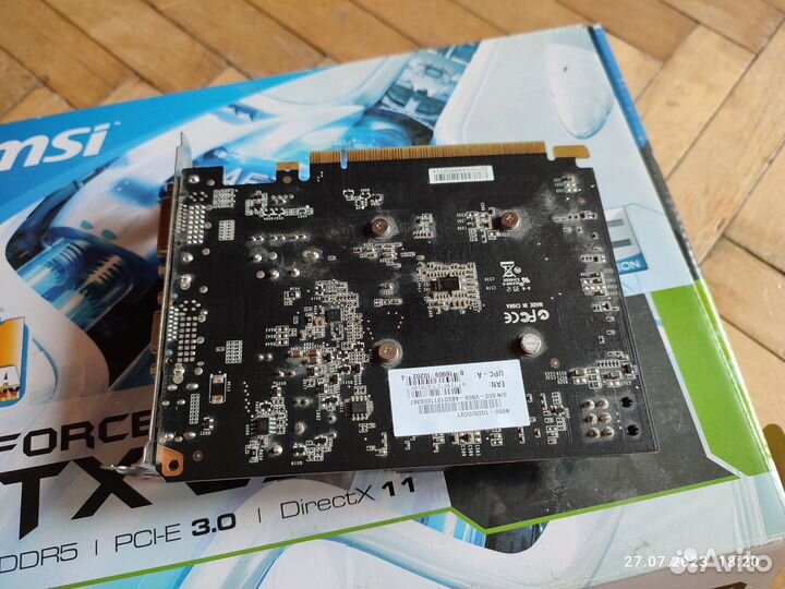 Видеокарта GeForce GTX 650 1Gb