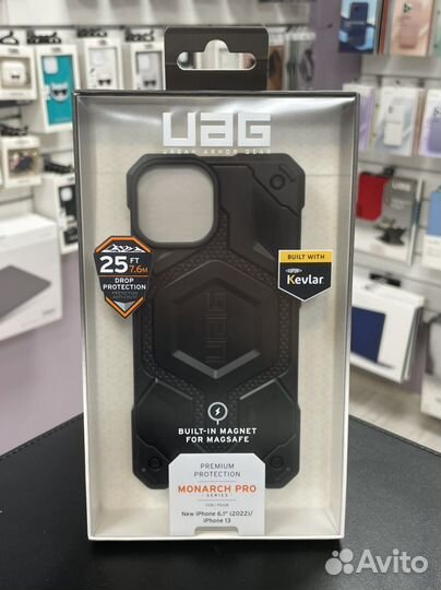 Uag iPhone 14 Monarch Pro Kevlar (MagSafe)