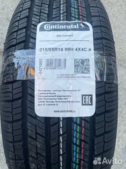 Continental Conti4x4Contact 215/65 R16 98H