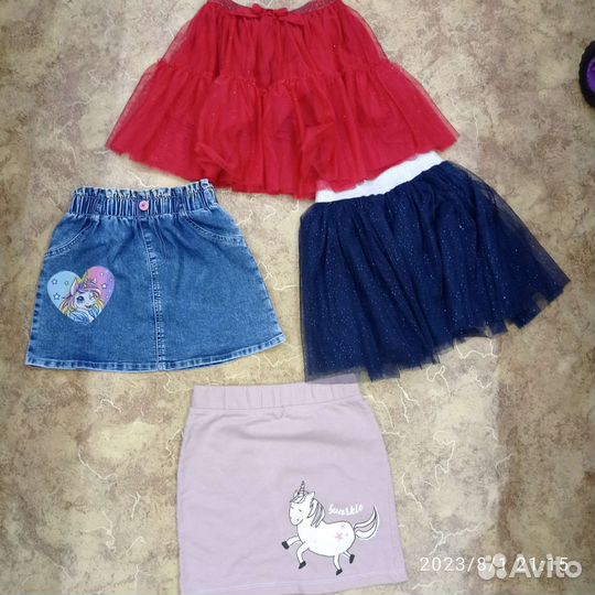 Пакет вещей на девочку