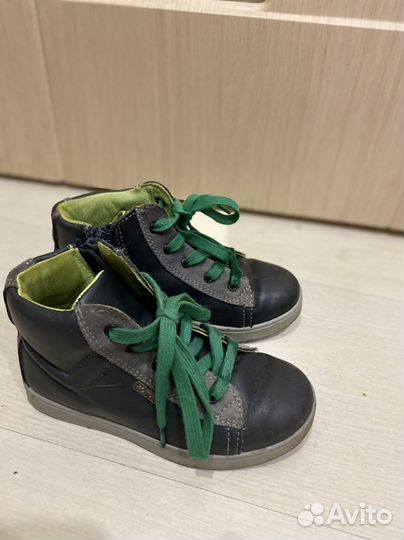 Кожаные ботиночки Котофей