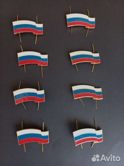 Значок флаг России