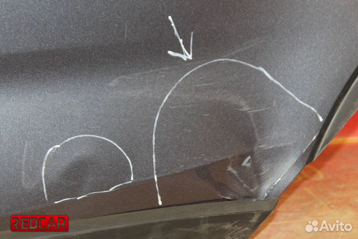 Дверь зад лев Kia Rio 4 X-Line (17)