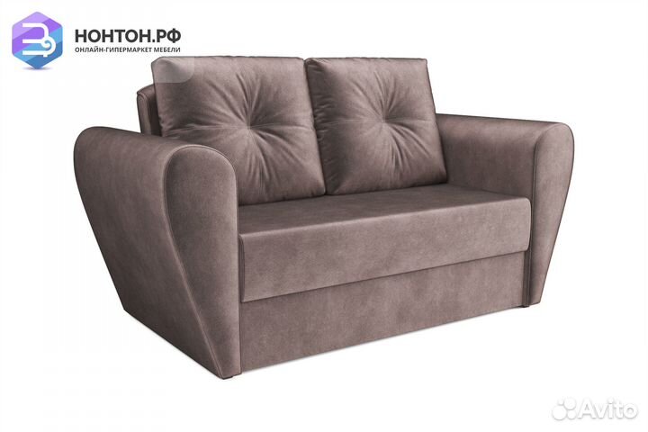 Диван выкатной Квартет светло-коричневый
