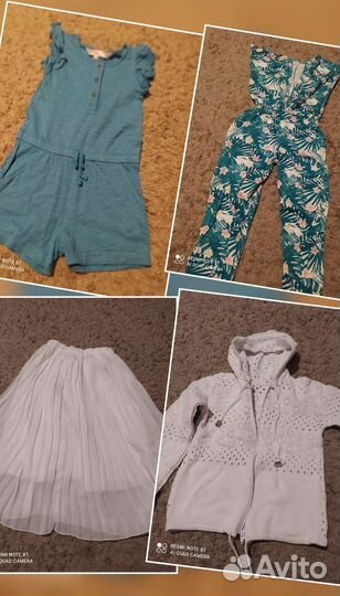 Вещи пакетом на девочку 116-122
