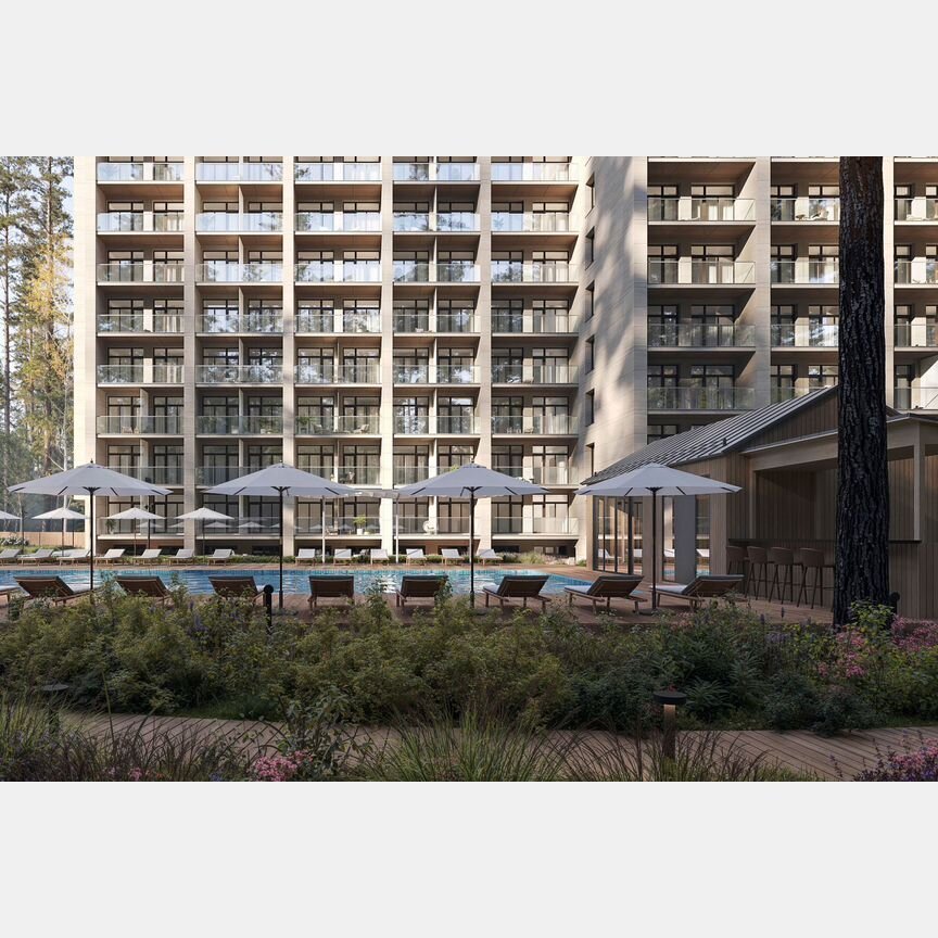2-к. апартаменты, 46 м², 5/12 эт.