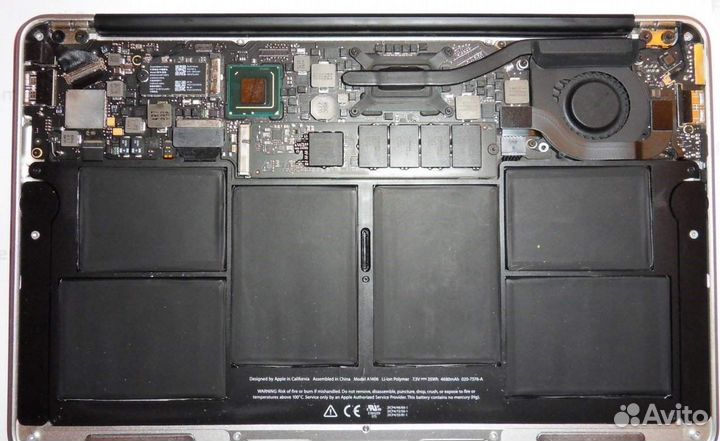 Apple MacBook Air 11 (mid 2012) A1465 на запчасти