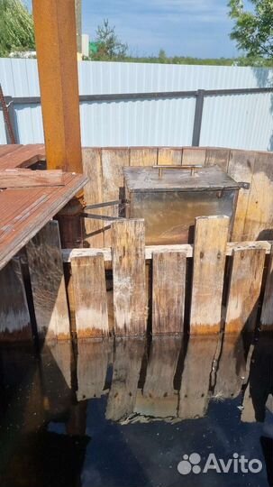 Купель с печкой