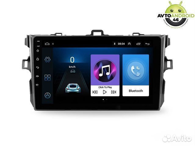 Магнитола Toyota Corolla 10 E140/ камера подарок