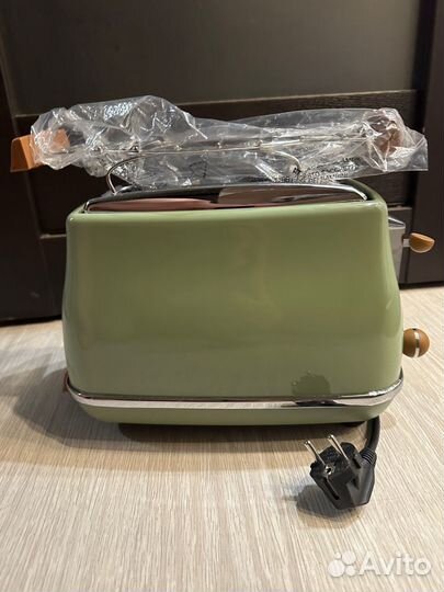 Тостер DeLonghi Icona Vintage ctov 2103.GR Green