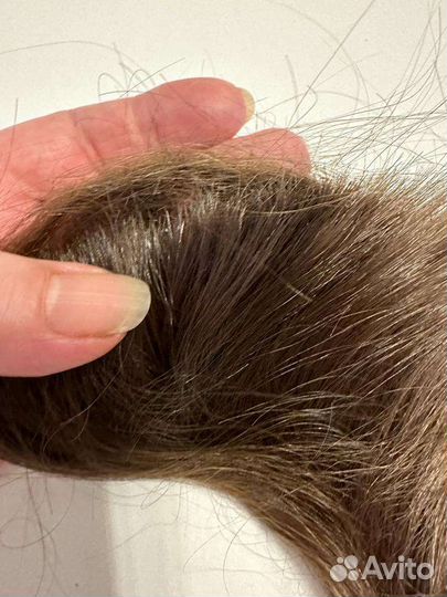Натуральные волосы детские срез