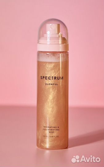 Spectrum мист освежающий с блестками