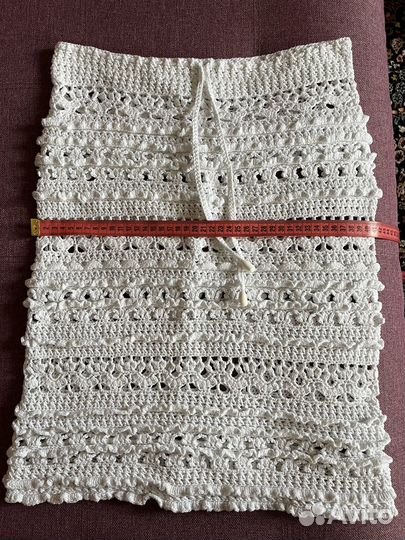 Юбка белая