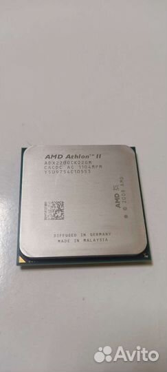 Процессор AMD Athlon II x2 220