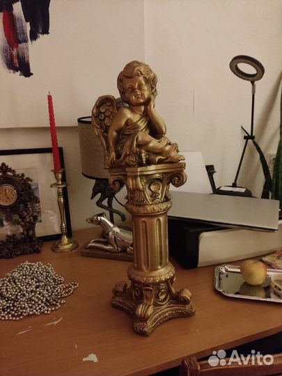 Ангелочек на колонне 52 см