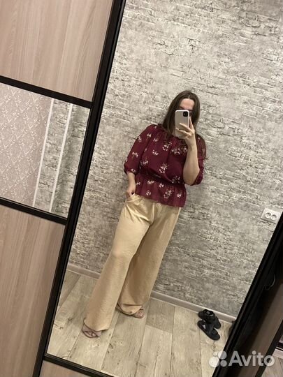 Летние женские брюки 48