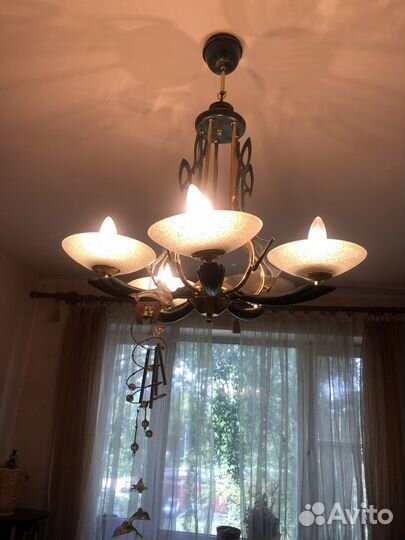 Люстра 5-х рожковая Италия