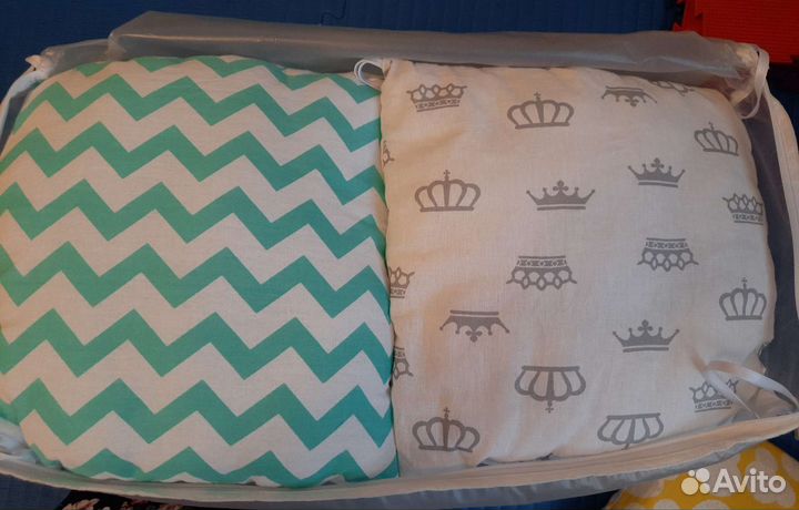 Бортики в детскую кроватку