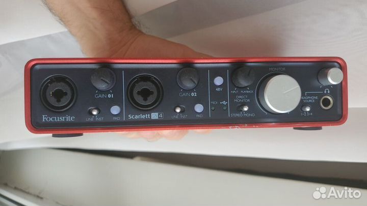 Звуковые карты Focusrite Scarlett