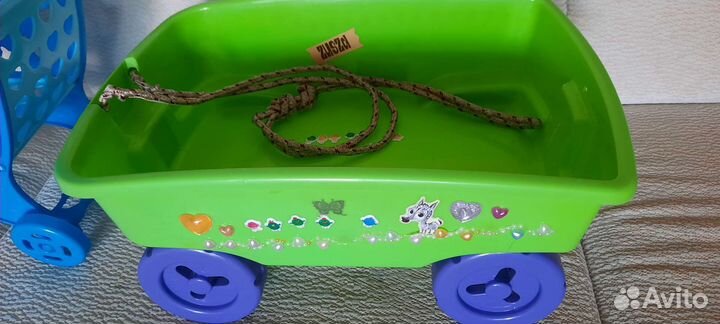 Тележка садовая игровая 2 шт