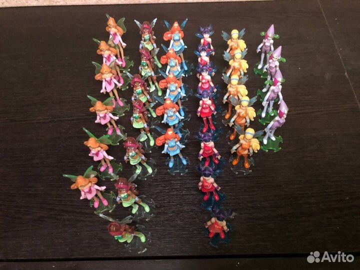 Фигурки Winx Club 2007 года киндер