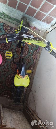 Велосипед 4-6 лет