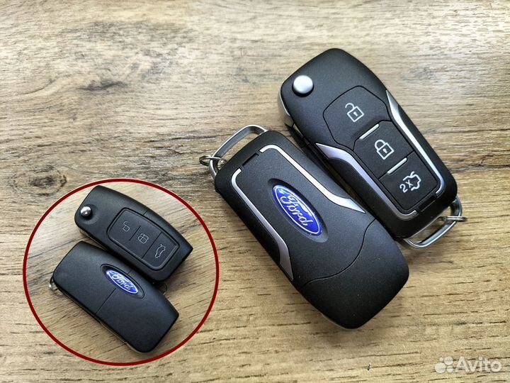 Корпус ключа Ford Focus, Mondeo, Fiesta, C-Max