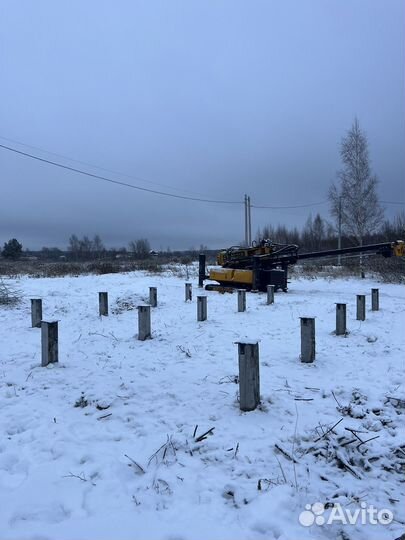 Забивка жб свай